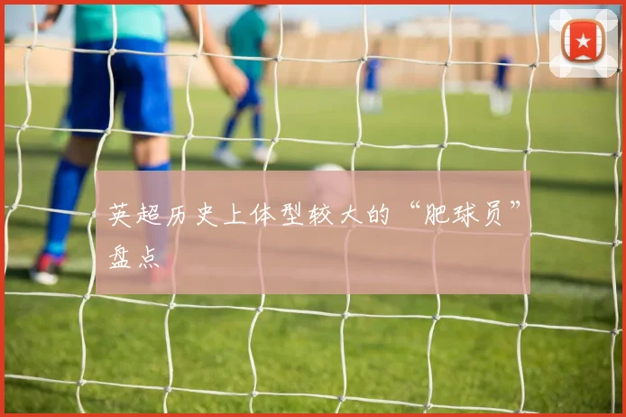 英超历史上体型较大的“肥球员”盘点